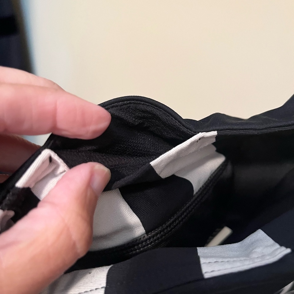 lululemon Speed Up Black and White Patterned Shorts - Picture 3 of 5